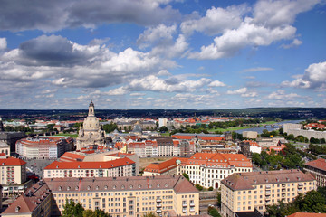 Fototapeta na wymiar Skyline Dresden