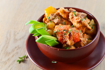 Beef Stew with Carrots and Potatoes