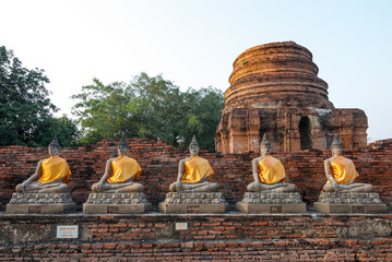 Buddha statue Ayutthaya Thailand