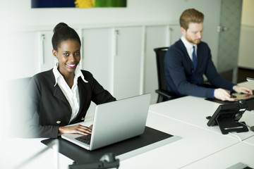 Young people in the office