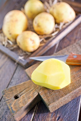 raw potato