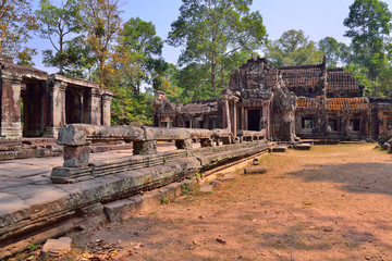 Fototapeta na wymiar Banteay Kdei Temple in Siem Reap Cambodia