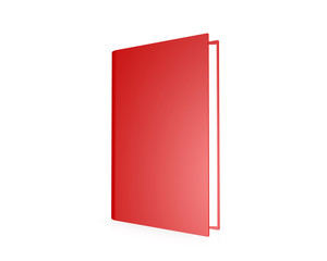red book , isolated on a white background