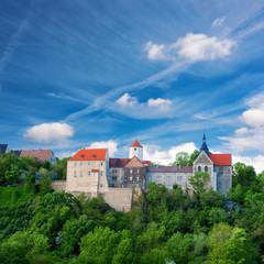 Dornburg castle in Thuringia, Germany