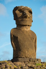 Moai Ahu Nau Nau (Osterinsel, Rapa Nui)