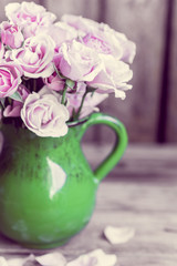Pastel roses