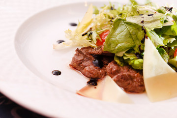 meat with vegetables