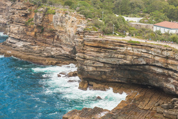 The Gap on a sunny day in Watsons Bay Sydney