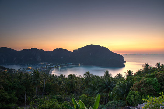 Sunset At Phi Phi Don Island