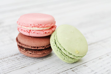 Colorful macaroons