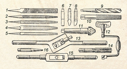 Locksmith's tools