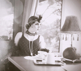 Find Similar  Get a Comp  Save to LightboxRetro Woman 1920s - 19