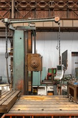 Fototapeta na wymiar Industrial machine in the factory