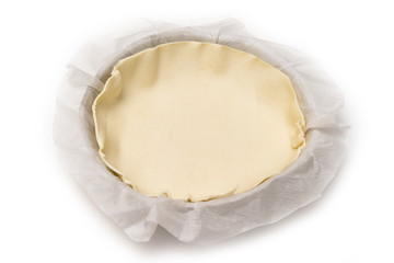 Pasta sfoglia su teglia