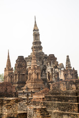 Fototapeta premium Sukhothai - Historischer Park - Wat Mahathat