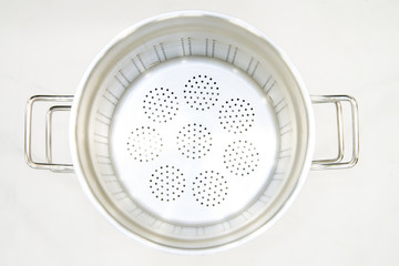 kulplu delikli tencere