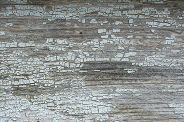 Old blue painted wooden board