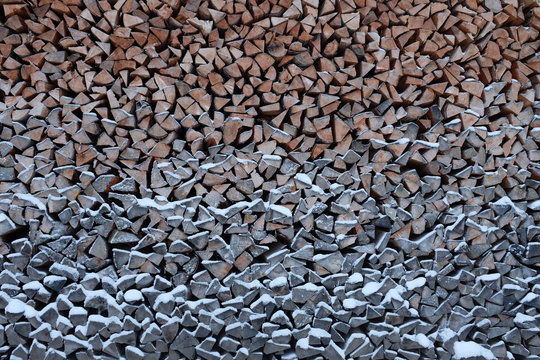 Holzscheite