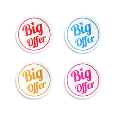Big Offer Stickers