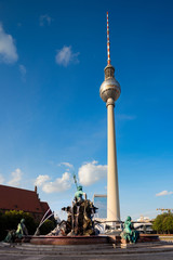 Alex TV Tower in Berlin