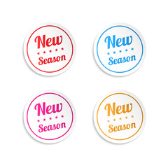 New Season Stickers