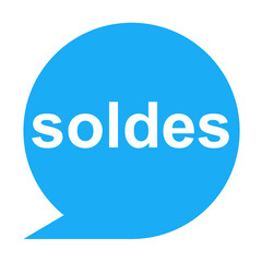 Icono texto soldes