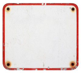 Blank metal plate
