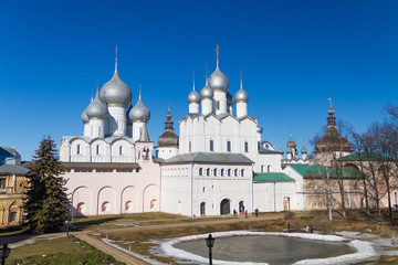 Fototapeta na wymiar castle in Rostov