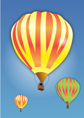 Fototapeta premium Montgolfière