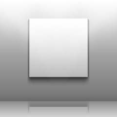 Frame on the wall. For text, images and photos