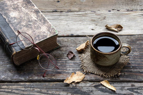 Coffe And Old Book