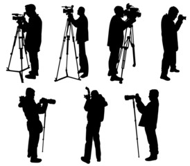 cameraman and photographers