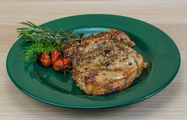 Roasted pork