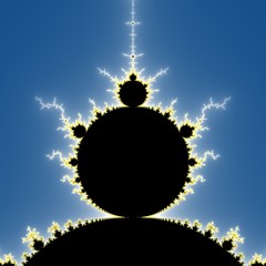 Fototapeta premium Fractal floral pattern