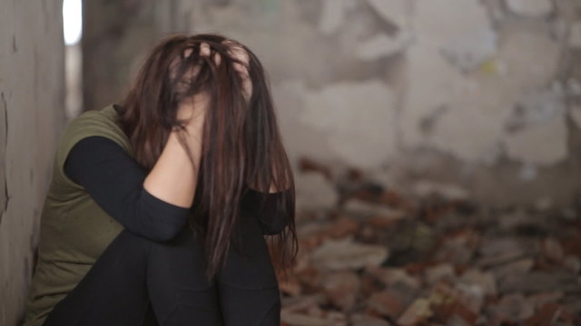 Soldier abusing female person