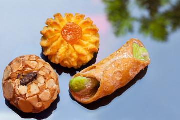 italian cookies - Italienische Kekse, drei