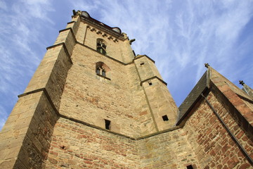 Obraz premium Stadtkirche in Bad Wildungen