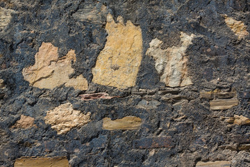 hintergrund und struktur - graue steinwand
