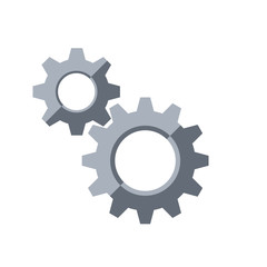 Gears. Settings symbol.