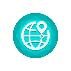 Vector Diamond Button