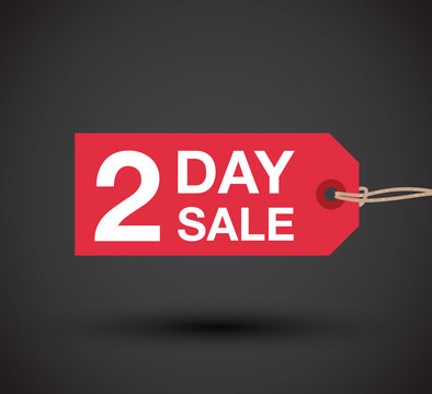 two day left sale sign