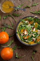 Arugula Salad with Mandarin Vinaigrette