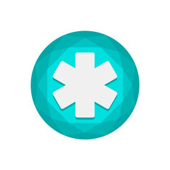 Vector Diamond Button