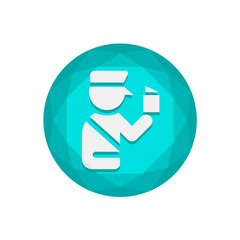 Vector Diamond Button