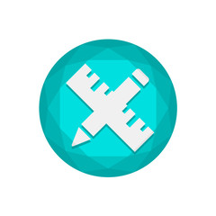 Fototapeta premium Vector Diamond Button