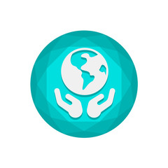 Vector Diamond Button