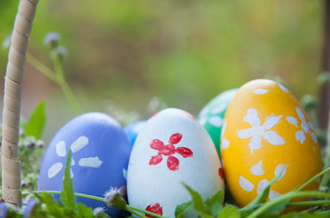 Fototapeta premium Easter eggs