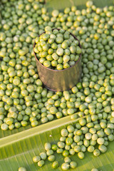 Green peas in can