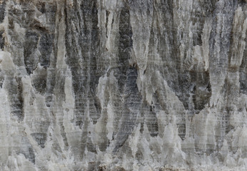 Fototapeta na wymiar Abstract texture of layered salt crystals