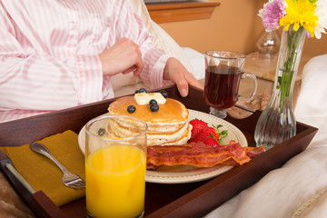 breakfast in bed